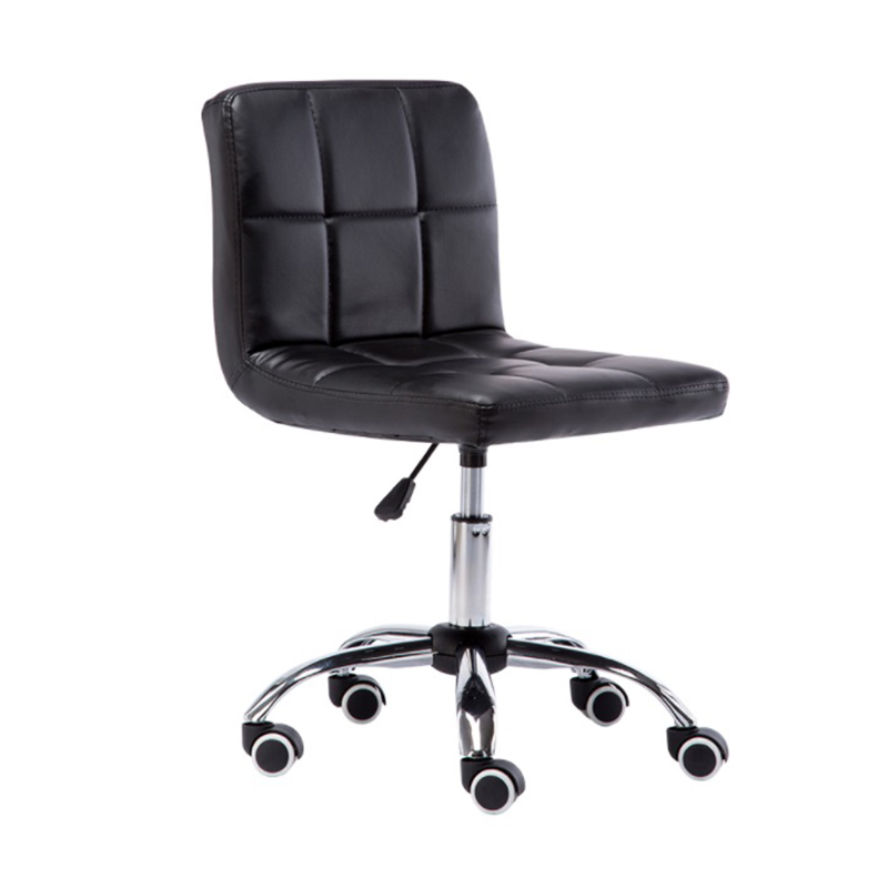 Comfortable medium back chair specification swivel PU leather office chair