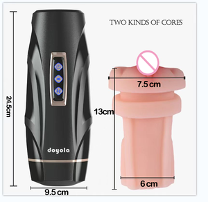 Prix usine automatique mâle masturbateur tasse sucer vibrateur Silicone <span class=keywords><strong>3D</strong></span> vagin vraie chatte homme Masturbation Sex Toy - Product Image 2