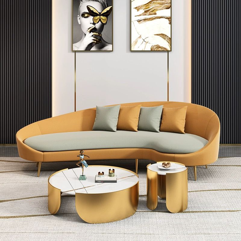 Office Salon Furniture Commercial Modern Reception Sofa Office Couch Leather Office Sofa Set Furniture