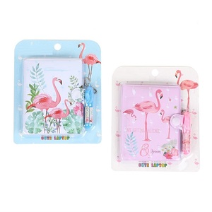 Custom Cute cartoon Children's Mini Loose-Leaf Leather PVC PP Cover Notebook 10.5x8.2cm 43 Sheets Kindergarten Student Prize - Product Image 6