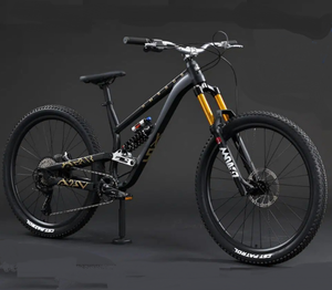 Bicicleta de Montaña Harman Brothers X5 con Suspensión Completa, 27.5 Pulgadas, Aleación de Aluminio, para Descenso, Cross Country, Profesional - Product Image 6