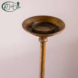 เชิงเทียนโลหะสไตล์ตะวันออกกลาง ทนทาน เหมาะสำหรับตกแต่งบ้าน ห้องนั่งเล่น ห้องรับประทานอาหาร คาเฟ่ และเกสต์เฮาส์ - Product Image 4