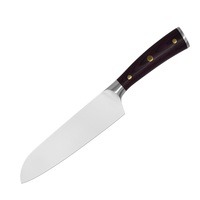 Couteau de chef Uae Gold Chef 8In Case 8 in Set Couteaux Nsf Gris Crochet Long 440C Mince 2020 Deba M390 7Pcs Vache Bois Blanc Japon Pierre