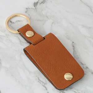 Mini cuero familia amigos álbum de fotos llavero Laserable polipiel foto Kychain - Product Image 6