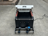 Nouvelle conception de machine à secouer et sécher la poudre DTF automatique de 33 cm avec recyclage automatique de la poudre pour le durcissement des films PET de 13 pouces