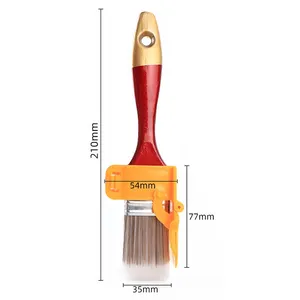 210mm DIY duvar tablosu aracı boya Edger fırça boya temiz kesim boya Edger ev boyama fırçası duvar süslemeleri kolu aracı