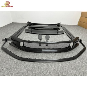 OEM Style Dry Carbon Fiber Auto Parts Body Kit With Front Lip Rear Spoiler Rear <b>Diffuser</b> Side Skirts for Porsche 992 GT3 2024 - Product Image 4
