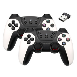 Manettes de jeu sans fil <span class=keywords><strong>2</strong></span>.4GHz de haute qualité Double lecteur pour PC téléphone Android et pour Nintendo Switch Lite - Product Image 1