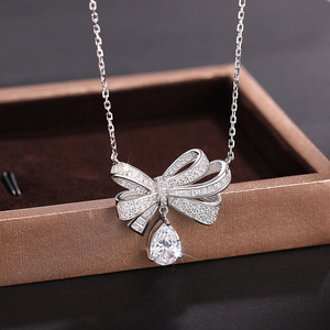 Collar con colgante de gota de agua para mujer, joyería sencilla y moderna, regalo para uso diario - Product Image 5