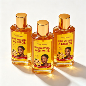 Huile corporelle au curcuma pour éclaircir la peau, éclat naturel, élimination des taches brunes, hydratante, raffermissante, OEM - Product Image 3