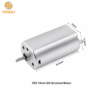 Moteur CC brossé FK-050 2-11,5 V à vitesse réglable 8100 tr/min avec roulement à manchon en ferrite pour serrures intelligentes et automatisation d'appareils