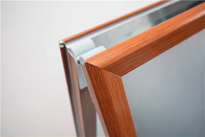 Grainy 32MM Poster Stand Aluminio Madera Color <span class=keywords><strong>Pavimento</strong></span> Signo A-board Indoor Display Sign - Product Image 2