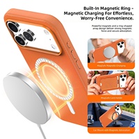 Casing Ponsel iPhone 18 Promax Berbahan Teknologi Kain Magnetik, Pelindung Anti Benturan Apple 17, Casing Pelindung Ganda