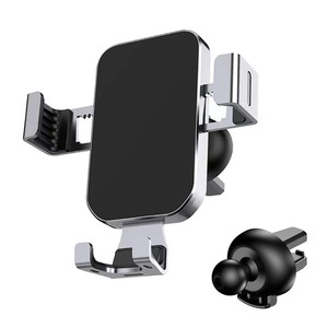 Supporto per Telefono <span class=keywords><strong>Auto</strong></span> in Lega di Alluminio con Specchio e Gravità, Multifunzione per Presa d'Aria, Vendita Transfrontaliera - Product Image 5