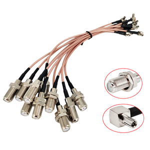 Rg316 f loại nữ để TS9 nam góc bên phải RF cáp đồng trục 20cm cho 2G 3G 4G ăng-ten Router TV HDTV <span class=keywords><strong>DVB</strong></span>-T <span class=keywords><strong>DVB</strong></span>-T2 Pigtail Cáp - Product Image 1