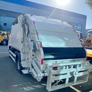 Camion à ordures compacteur diesel ISUZU 4x2 à transmission manuelle, 6 mètres cubes, état neuf, pour la construction et l'assainissement - Product Image 6