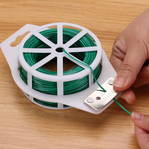 Attaches de jardinage multi-usages en métal OEM/ODM avec coupe-câbles intégré pour plantes vertes - Product Image 2