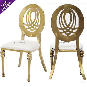 Stylish Stainless Steel Gold Leg Event Wedding <b>Chairs</b> Wholesale Mid Century <b>Dining</b> <b>Chair</b> for Hotel Banquet - Product Image 5