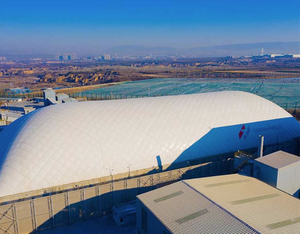 Dôme gonflable compact avec optimisation de l'espace pour le stockage industriel et les salles de formation - Product Image 2