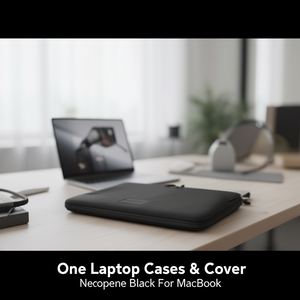 Étui pour ordinateur portable 13 pouces en néoprène noir pour MacBook - Product Image 3