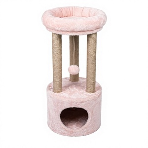 Atlanta <b>Blush</b> Dream Cat Tower With Cozy Nest - Product Image 1
