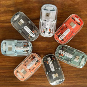 Souris sans fil Lulin BT, rechargeable, double mode 2.4G, souris optique <span class=keywords><strong>portable</strong></span> silencieuse pour ordinateur <span class=keywords><strong>portable</strong></span>/PC/tablette - Product Image 6