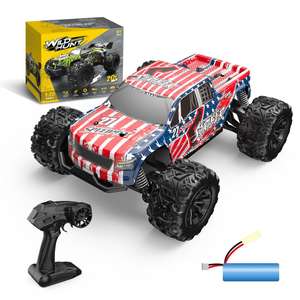Coche de Control Remoto Todoterreno de Alta Velocidad, Genial Coche de Carreras con Derrapes para Niños, Coche RC Todoterreno con Derrapes, Camioneta Monstruo Trepadora - Product Image 6