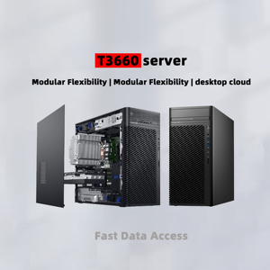 เซิร์ฟเวอร์ที่มีเสถียรภาพในการทำงาน T3660 Tower Workstation ความสามารถในการประมวลผลที่ทรงพลังสำหรับการฝึกอบรม AI ด้วยโปรเซสเซอร์ Gen Core I3/i5/i7/i9 - Product Image 6