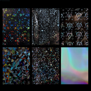 Pochette pour cartes holographique brillante, pochette transparente pour photocartes, pochette transparente pour cartes de jeu et de sport - Product Image 1