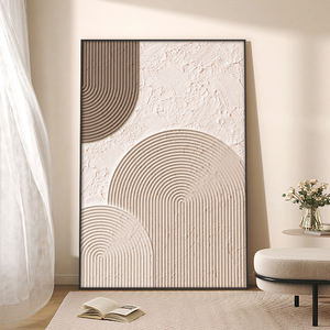 Opera d'Arte Originale di Alta Qualità, Dipinto su Tela Astratto Moderno Minimalista 3D Testurizzato di Grandi Dimensioni, Arte Murale Dipinta a Mano - Product Image 2