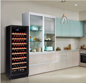 Réfrigérateur vertical commercial à compresseur, à zone unique, pour vin et boissons, idéal pour bar et usage domestique - Product Image 6