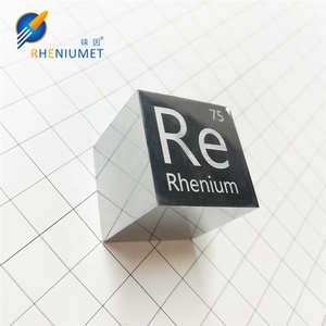 Direktlieferung ab Werk Rheniumet Hochwertige 99,99% Rhenium-Metall-Würfel Set <span class=keywords><strong>Re</strong></span> Modell 10mm - Product Image 4