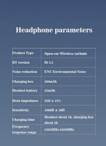 X98 Chất Lượng Cao Tai Treo Chơi Game Không Dây Trong Tai Tai Nghe Tai Nghe TWS Tai Nghe Với Màn Hình Hiển Thị Kỹ Thuật Số - Product Image 6