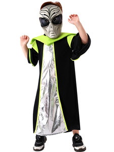 Disfraz Infantil de Alien HP con Máscara Completa, Disfraz de Halloween para Niños, Fiesta Temática, Juego de Roles - Product Image 2