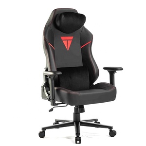 2025 cao cấp đua ghế bán buôn giải trí có thể điều chỉnh 4D cánh tay mềm da đệm Ergonomic Máy tính chơi Game Ghế mẫu miễn phí - Product Image 1