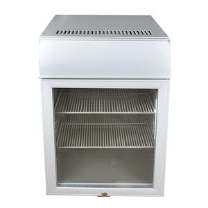 Enfriador <span class=keywords><strong>de</strong></span> bebidas, Enfriador <span class=keywords><strong>de</strong></span> cerveza <span class=keywords><strong>de</strong></span> 84L, Enfriador <span class=keywords><strong>de</strong></span> pantalla con puerta <span class=keywords><strong>de</strong></span> <span class=keywords><strong>vidrio</strong></span> y dosel <span class=keywords><strong>para</strong></span> supermercado - Product Image 3