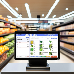 Tùy chỉnh 15.6 inch kiosk nhà hàng màn hình cảm ứng màn hình thiết bị đầu cuối <span class=keywords><strong>POS</strong></span> màn hình cảm ứng màn hình Màn hình cảm ứng cho kiosk tiền mặt đăng ký - Product Image 1