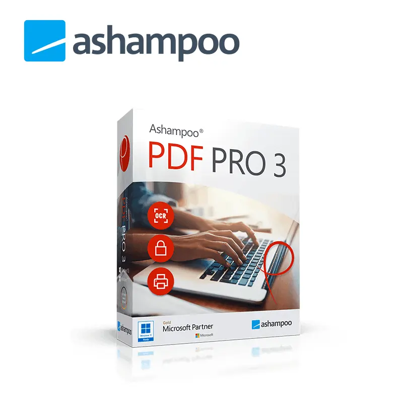 온라인 24 시간 이내 배달 Ashampoo PDF Pro 3 용 키 수명 1 PC 파일 편집 변환 및 Erging 소프트웨어 보내기