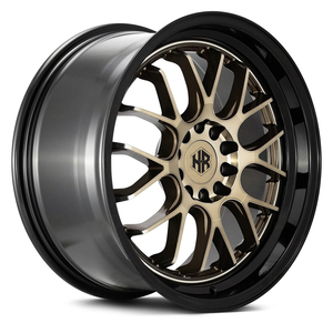 Nuevas Llantas Deportivas de 19 Pulgadas para Automóviles de Pasajeros, Rin de Aluminio Forjado de Cinco Radios, Diseño Cóncavo 8J 100mm, Acabado Plateado, Marca HRW FORGED - Product Image 1
