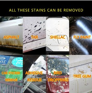 Venta caliente Car Body Tar Pitch Bug Sap Asphalt Shellac Cleaner Remove Bug Tree Saps Bird Droppings Spray Remover Servicio OEM - Product Image 4
