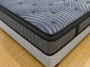 Matelas à ressorts ensachés avec housse tricotée, logo personnalisé, roulé en boîte, confort moyen-ferme, doux, vente en gros d'usine - Product Image 4