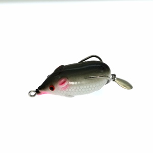 Chất Lượng Cao Chuột Câu Cá Lure Câu Cá Lure Rat Mồi Thu Hút Với Spoon Spinner - Product Image 5