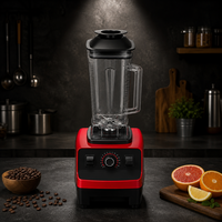 Blender à fruits 4500W 2L, mixeur électrique pour la maison, lame en acier inoxydable, presse-agrumes automatique pour la cuisine