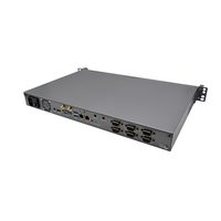 Boîtier de serveur en rack 1u Boîtier électronique en aluminium pour serveur en rack 1u Fabricant chinois Prix bas à vendre Boîte d'amplificateur à chaud