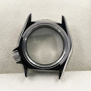 Boîtier d'accessoire de montre 42 mm, verre saphir, anneau en céramique, boîtier en acier inoxydable luminescent, anneau d'ombre intérieur en cuivre - Product Image 6