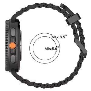 <span class=keywords><strong>Correa</strong></span> de Silicona de Doble Color para Samsung Galaxy <span class=keywords><strong>Watch</strong></span> 8 Classic 46mm 8 40mm 44mm, Venta al por Mayor - Product Image 6