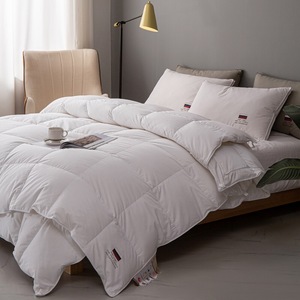 Edredón de Invierno Ecológico de Algodón Simple de Color Blanco y Alto Gramaje, Proveedor de Relleno de Plumón de Ganso Acolchado - Product Image 5
