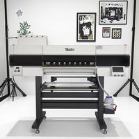 Nueva Impresora DTF Automática de 24 Pulgadas (60 cm) con 2 Cabezales I3200, WiFi, Agitador de Polvo y Placa Hoson para Distribuidores, Modelo Inteligente