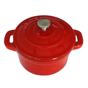 Mini Cocotte <span class=keywords><strong>de</strong></span> <span class=keywords><strong>Hierro</strong></span> <span class=keywords><strong>Fundido</strong></span> Esmaltado, Olla Holandesa, Ramequín para Asar <span class=keywords><strong>Ajos</strong></span> en Horno, para Confitar <span class=keywords><strong>Ajos</strong></span> o Sopas, con Tapas - Product Image 1