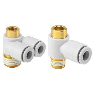 Coude pneumatique universel hexagonal en PU à connexion rapide, nouveau connecteur hexagonal interne en cuivre de 8 mm KQ2VS/ZS04-01/06-01/08-01 - Product Image 3